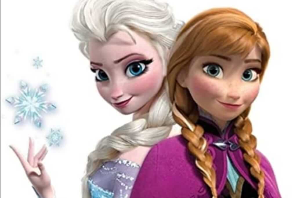 FROZEN disco with Elsa and Anna