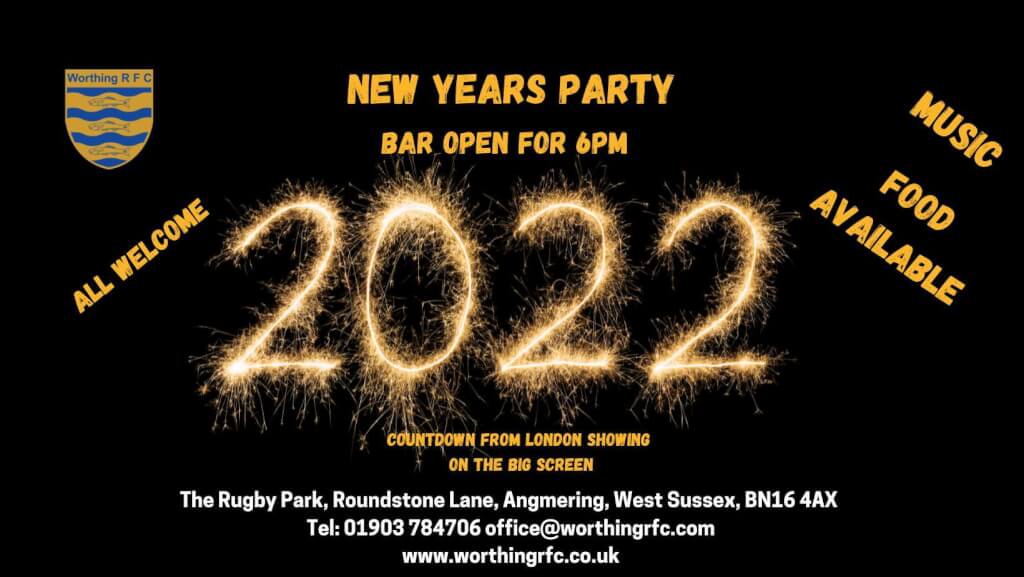 New Years Party at Worthing Rugby Club