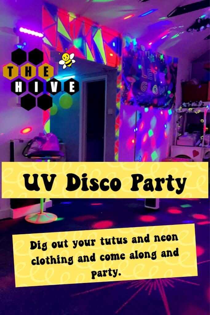 UV Disco Party for Children in Littlehampton