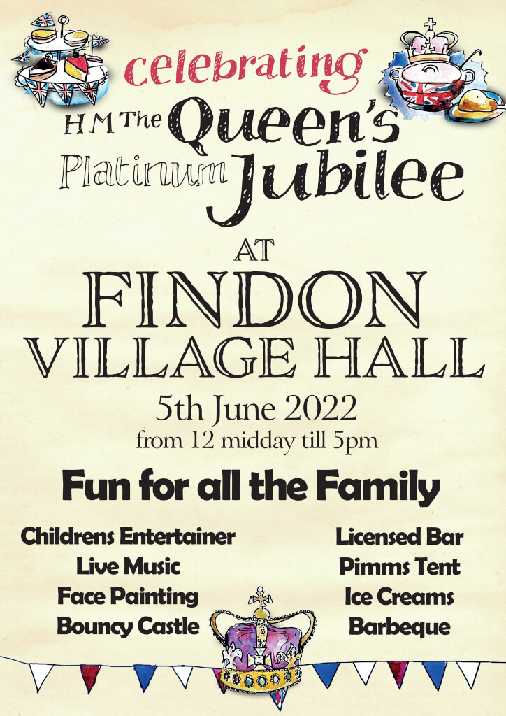 Queens Platinum Jubilee Celebration in Findon