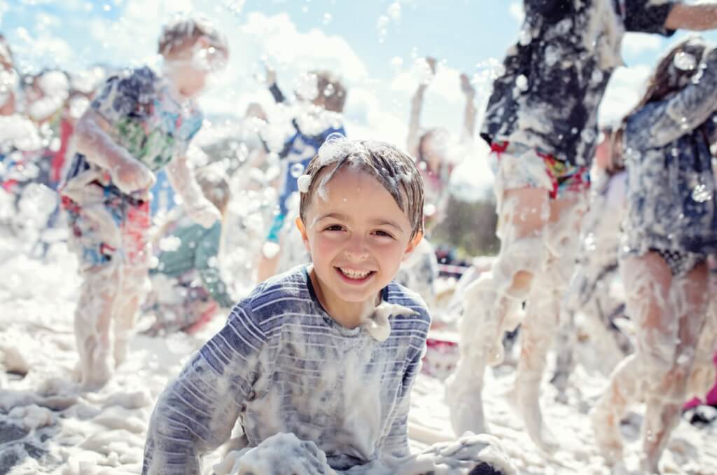 Summer Holiday Foam Party at Aldingbourne