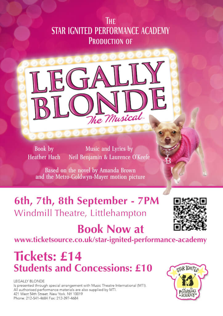 Legally Blonde at The Windmill Theatre