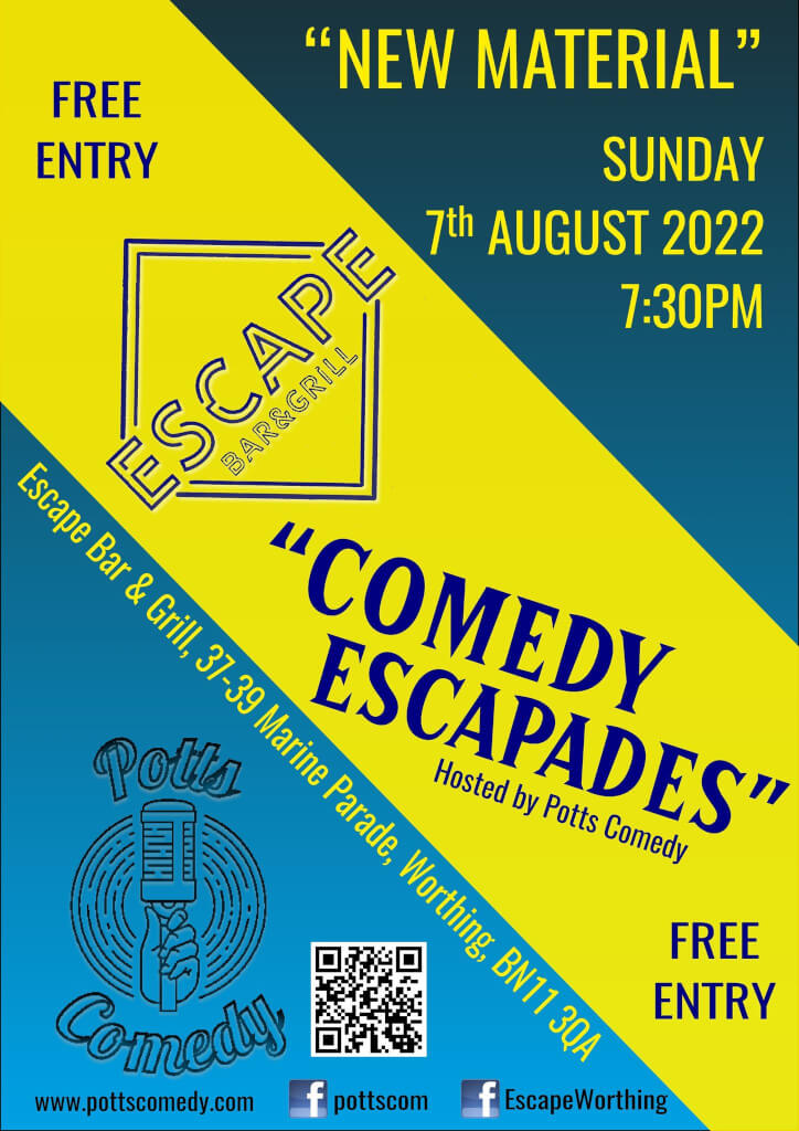 Comedy Escapades in Worthing